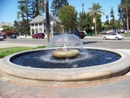 Water fountain in Orange