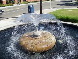 Water fountain in Orange