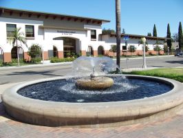 Water fountain in Orange