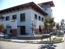 Water fountain in Orange