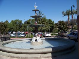 Water fountain in Orange
