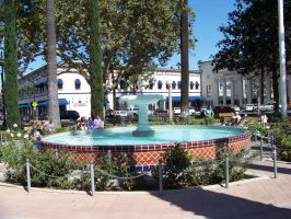 Water fountain in Orange