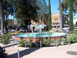 Water fountain in Orange