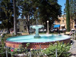 Water fountain in Orange