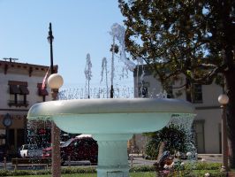 Water fountain in Orange