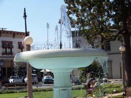 Water fountain in Orange