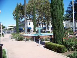 Water fountain in Orange