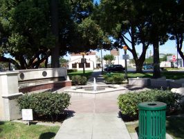 Water fountain in Orange