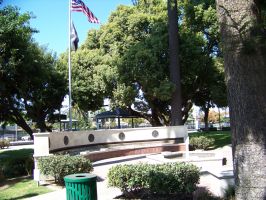 Water fountain in Orange