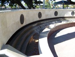 Water fountain in Orange
