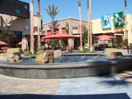 Water fountain in Tustin