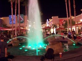 Water fountain in Tustin