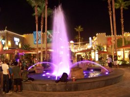 Water fountain in Tustin